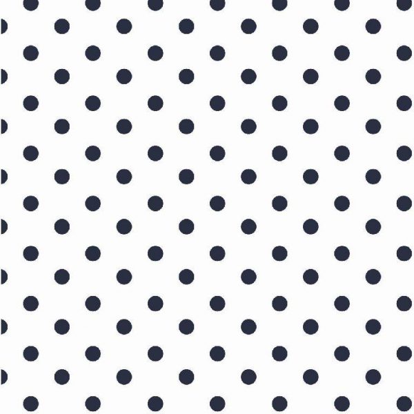 Bavlnená látka Dots white/navy - rusko -  klobukova guma -  strih na rusko -  navod na rusko -  navod na usitie ruska -  latka na ruska -  guma na ruska -  gumicka na rusko -  bavlnena latka na ruska -  rusko s gumickou -