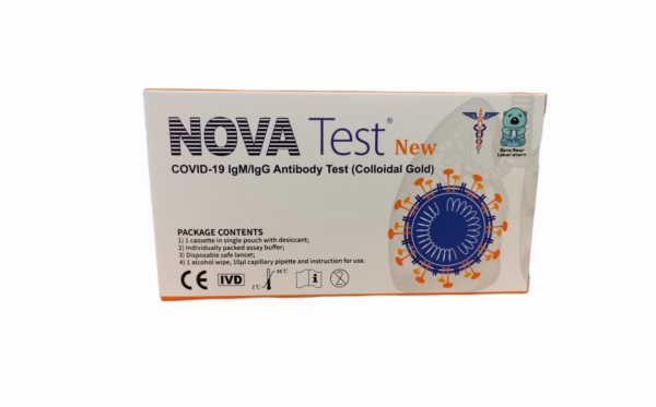 Certifikovaný rýchlotest na COVID-19 Nova Test IgM