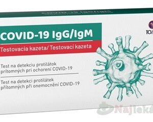 TOZAX Covid-19 Rýchy test na kvalitatívnu detekciu protilátok IIgG